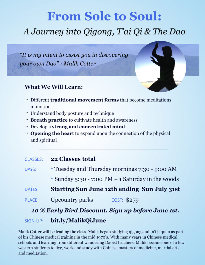 Public Event - Qigong Class Jun 2022